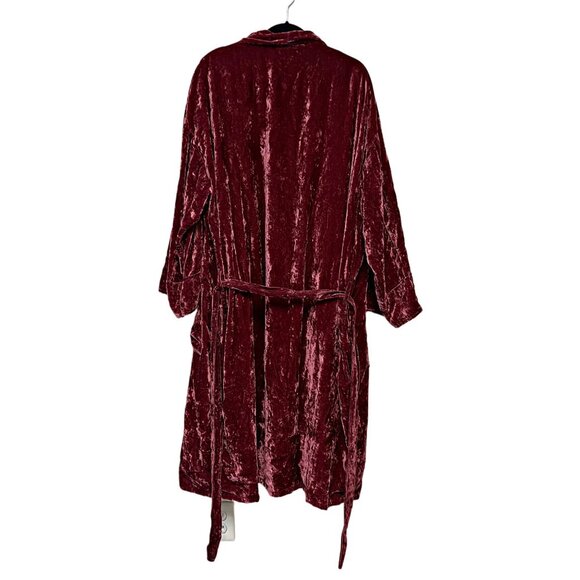 Pottery Barn Harry Potter Velvet Robe Gryffindor Embroidery Logo Cozy Loungewear - Picture 7 of 11